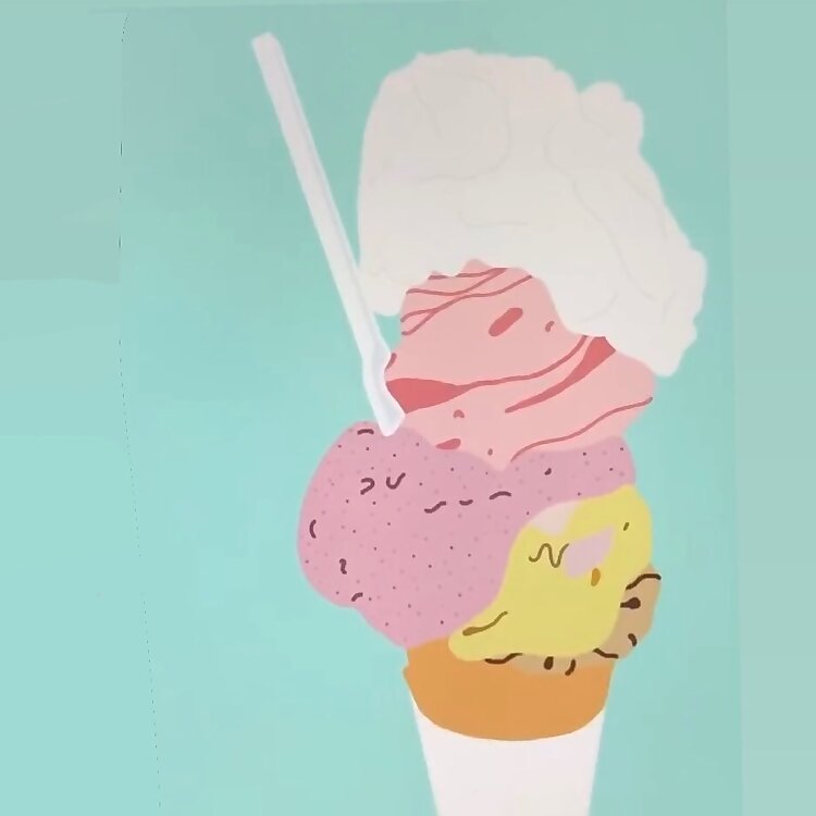 Influenceurs de crème glacée