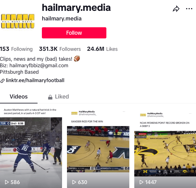 Mary Mary Football Tiktok Bio and Video Faits saillants