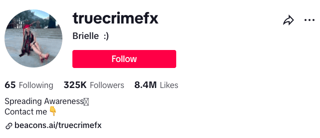 Brielle M. - True FX Crime Profil