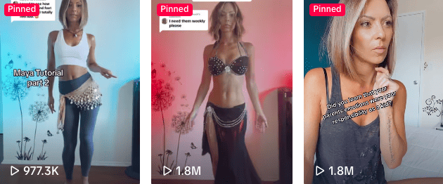 Sarah Gombia | Tiktok Influenceurs Tutoriels de danse
