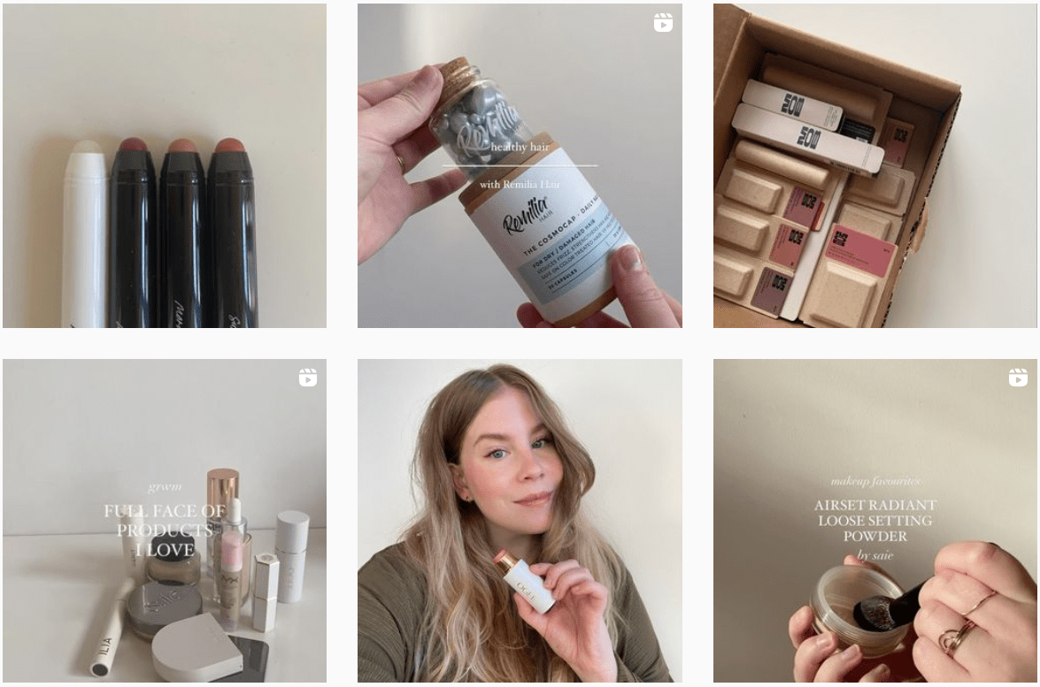 25 micro-influent de beauté Instagram Suivant maintenant! Simplement bekah Instagram Liste des influenceurs de beauté