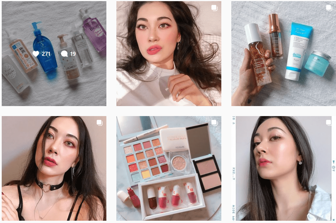 25 micro-influent de beauté Instagram Suivant maintenant! Tina Tanaka Harris Instagram Liste des influenceurs de beauté