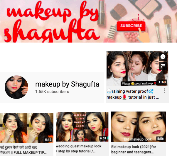 Shagufta Khan | Makeuvrages vidéo miniatures