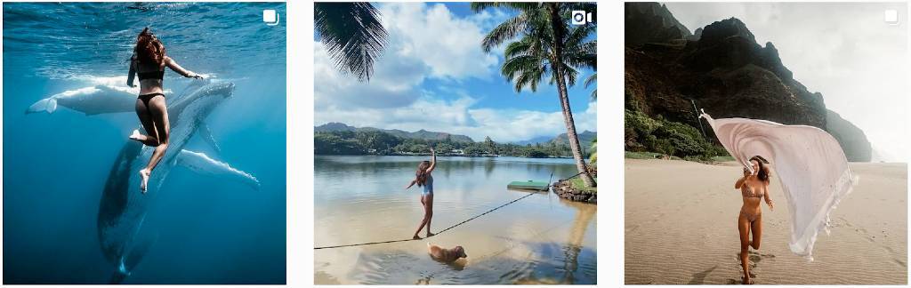 Chelsea y | Postes de voyage sur l'île Instagram