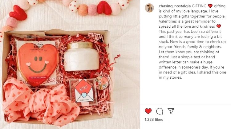 Cadeau de la Saint-Valentin, chassant la nostalgie | Idées de contenu pour les influenceurs