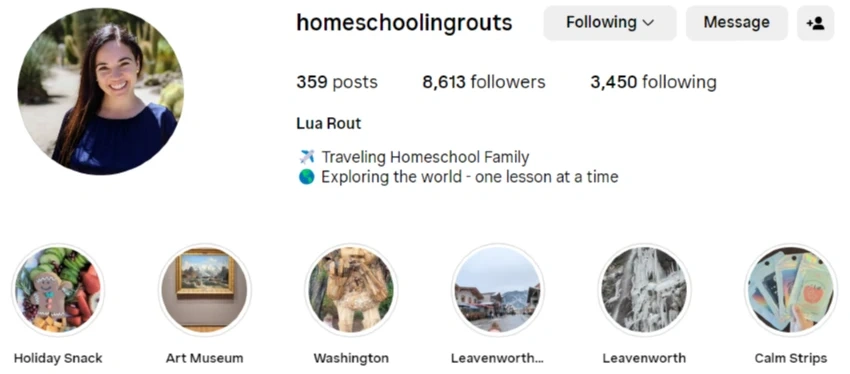 Déroute de lune | Home Teaching Ig Profil | Influenceurs éducatifs