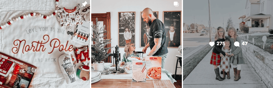 Brooke Etter | IG Postes avec des thèmes de Noël