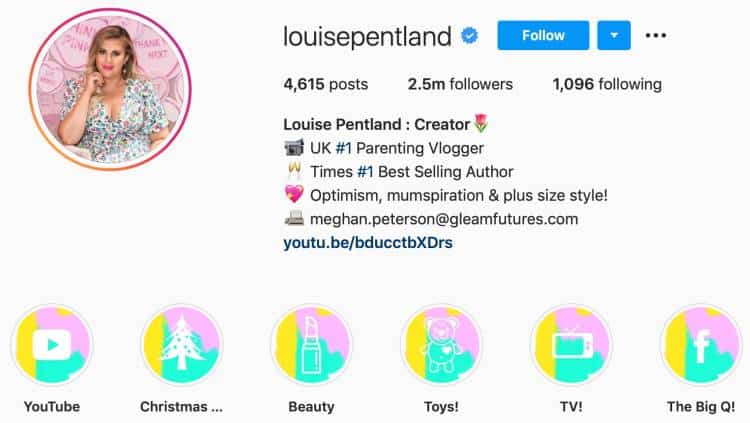 Louise Pentland | Influenceur parental et créateur de contenu