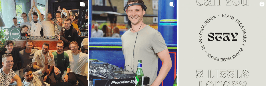 Greg Newman DJ Performance sur Instagram