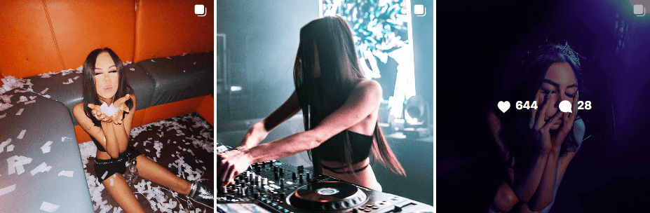 Savannah Pitts au club | Influenceurs de la musique de danse
