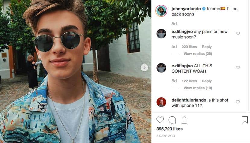 Johnny Orlando | Chanteur / compositeur