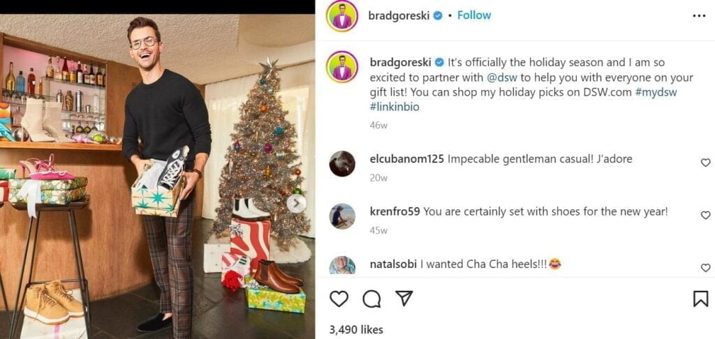 Nos 5 campagnes d’influenceurs de Noël préférés Dsw