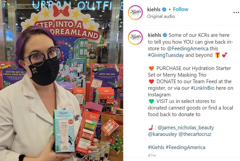 Nos 5 campagnes d’influenceurs de Noël préférés Kiehl