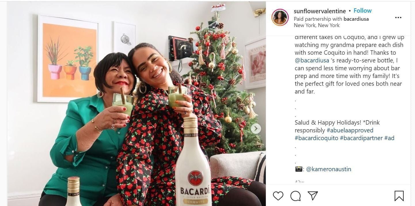 Campagnes de vacances en marketing d’influence: la stratégie gagnante Campagne de l'efforce de Bacardi