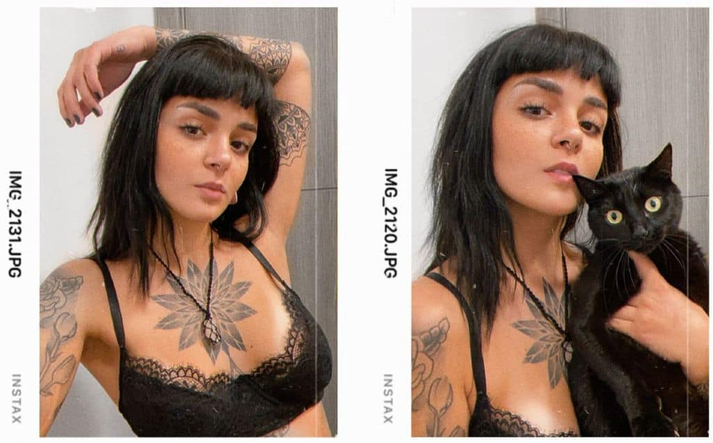 Tatouons Luaxana Delvalle et Kitty | Influenceurs végétaliens dans l'influenceur