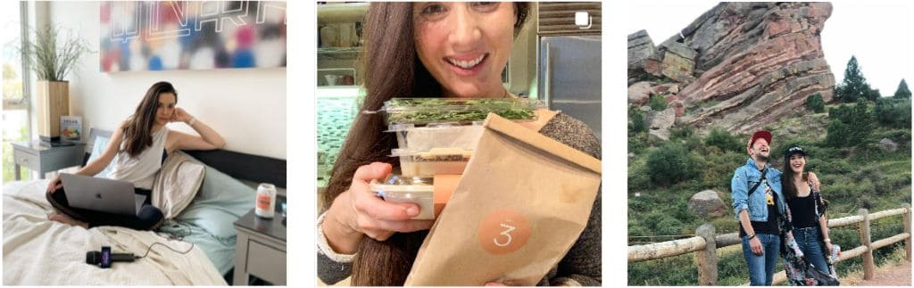 Whitney Lauritssen partage des messages de style de vie sur Instagram