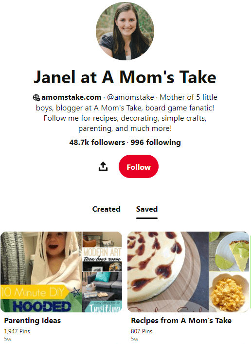 Janel C. Blogueur primaire