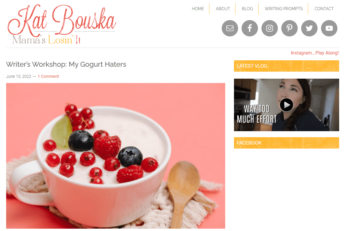 Blogueur Kat Bouska Seattleite