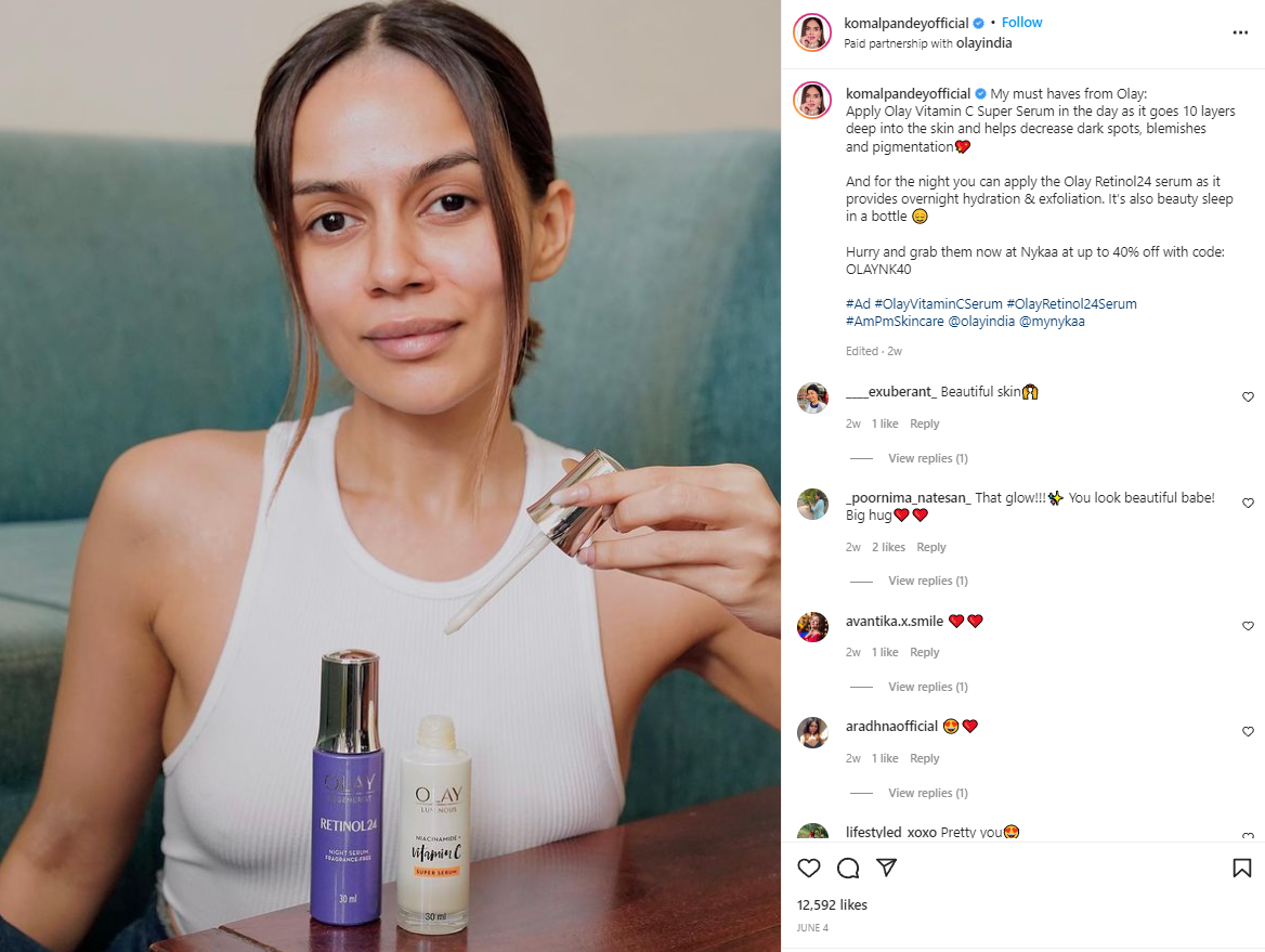 Influenceur de mode YouTuber