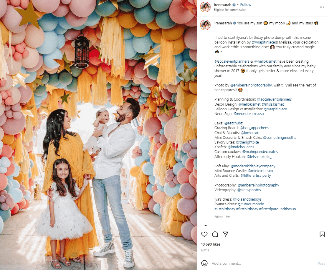 Contenu de beauté et maman