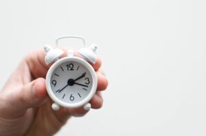Minuscule alarme blanche 