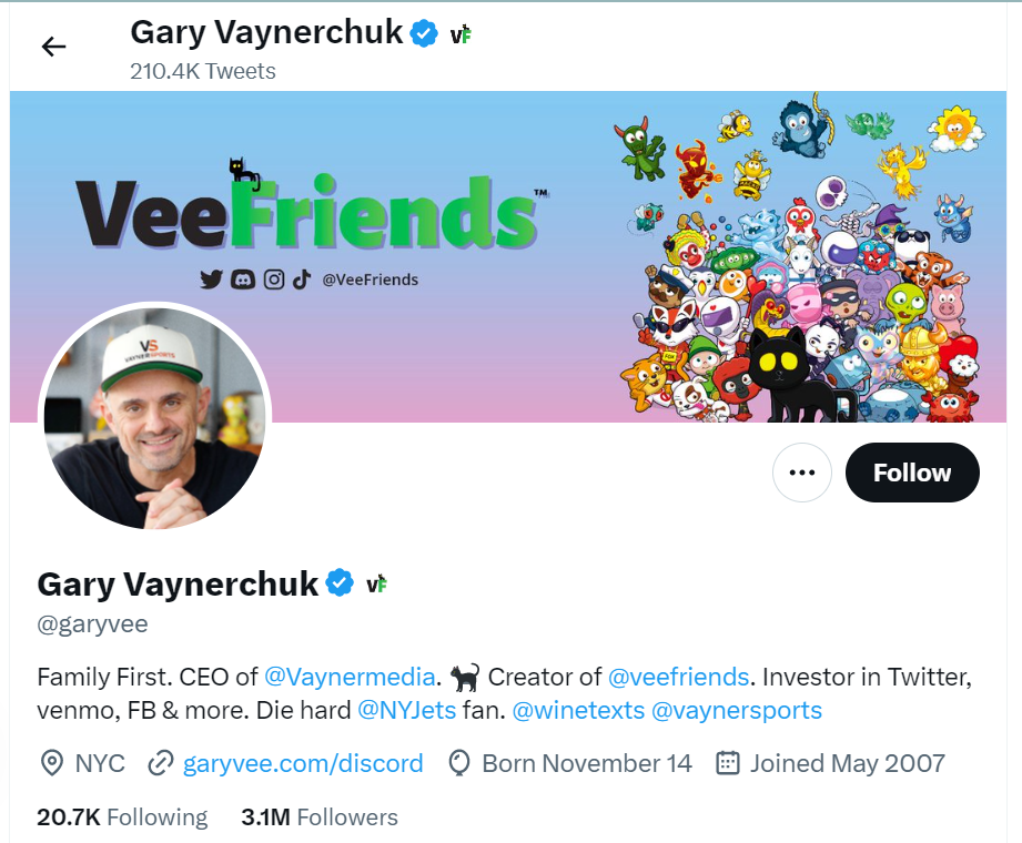 Leader des influenceurs Twitter
