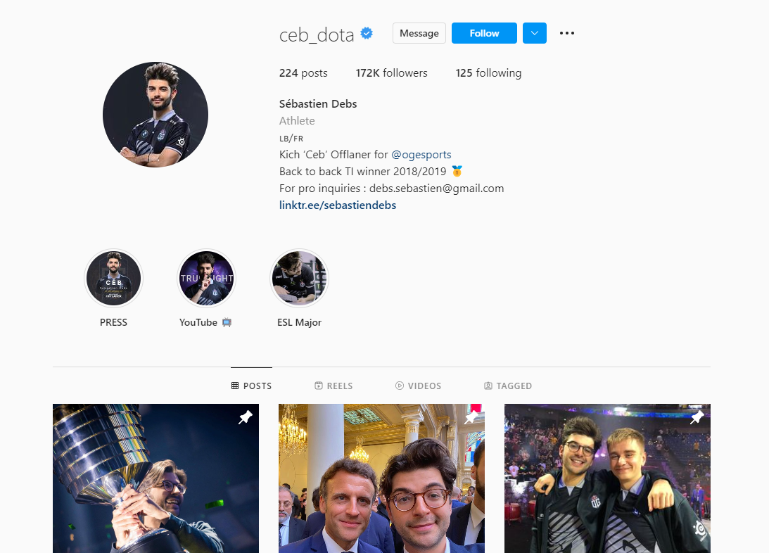 Sébastien Debs Dota 2 Expert