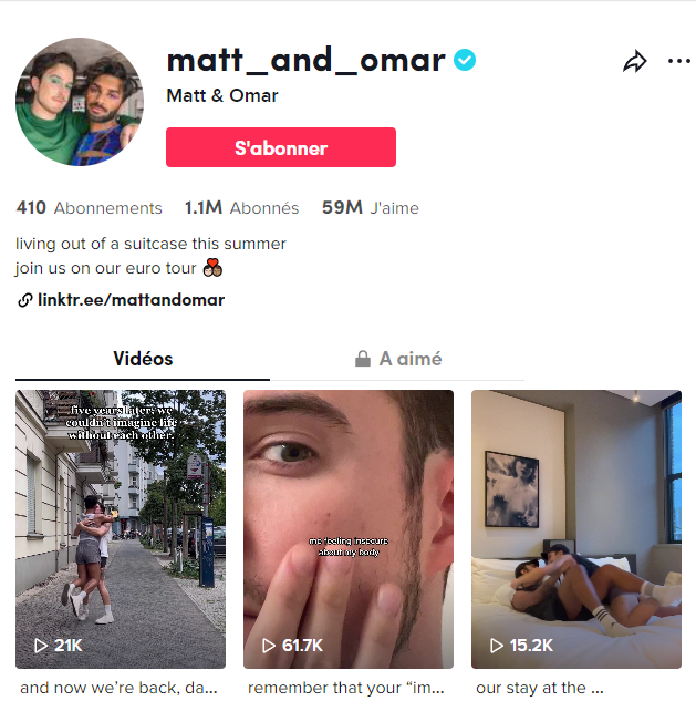 Matt et Omar Youtuber