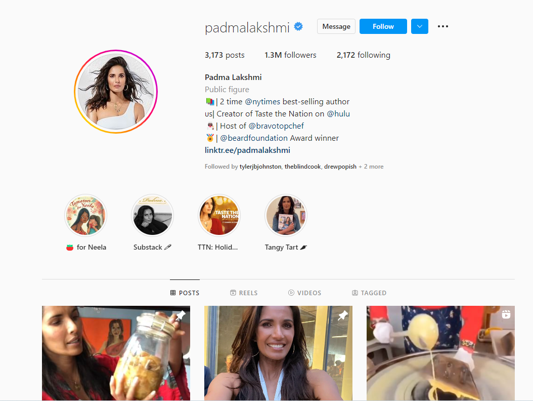 Padma Lakshmi grippe le plus populaire