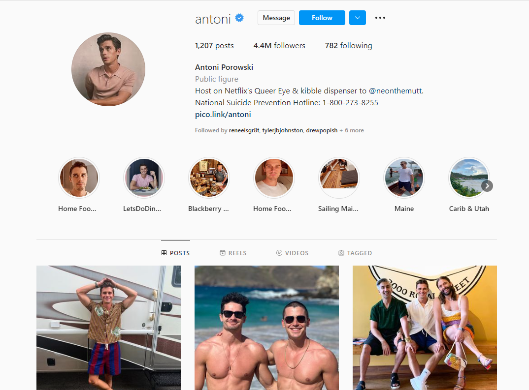 Antoni Porowski Food and Wine Expert