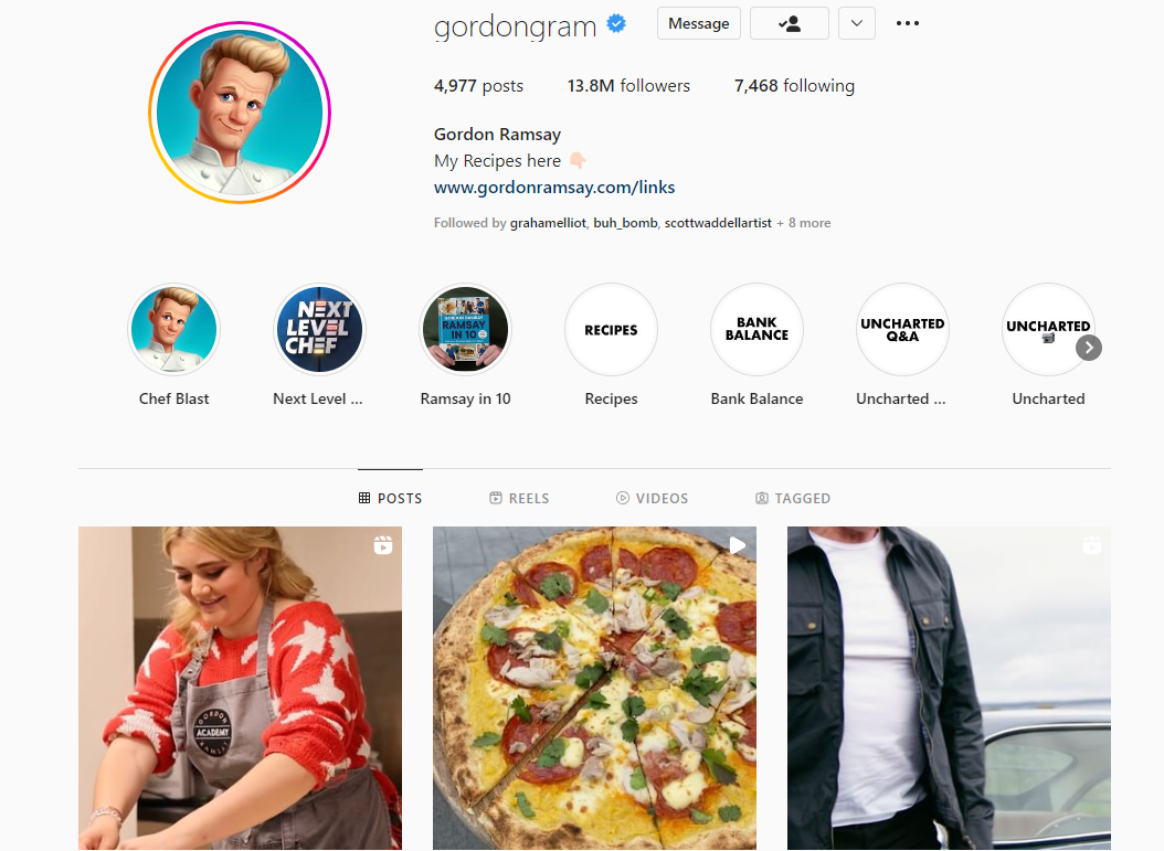 Gordon Ramsay Scottish Chef