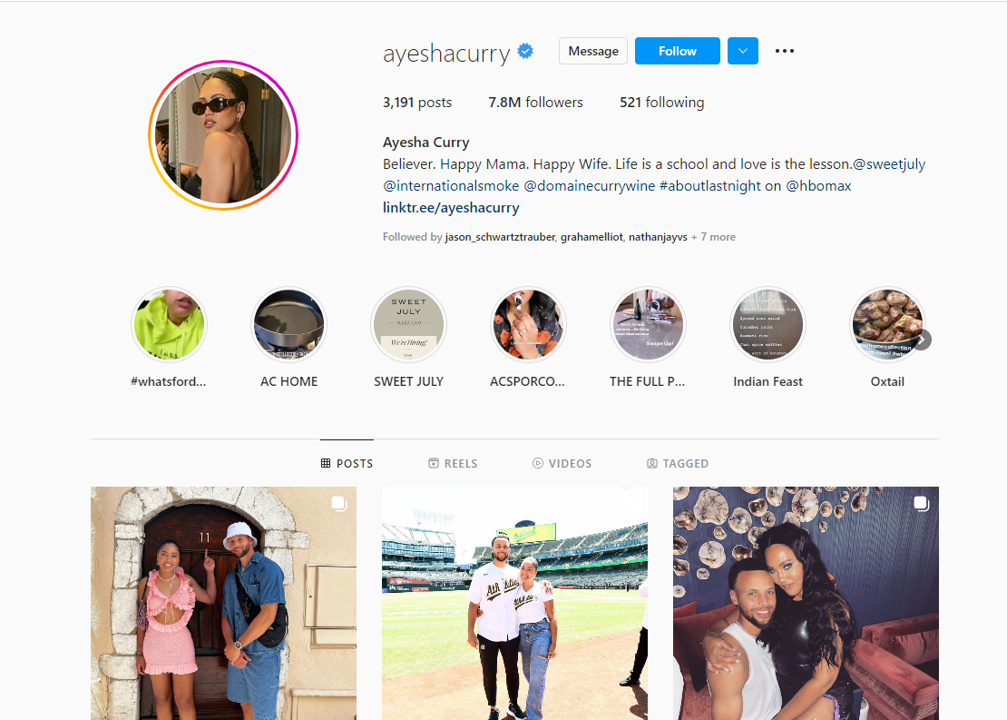 Influenceur de curry Ayesha