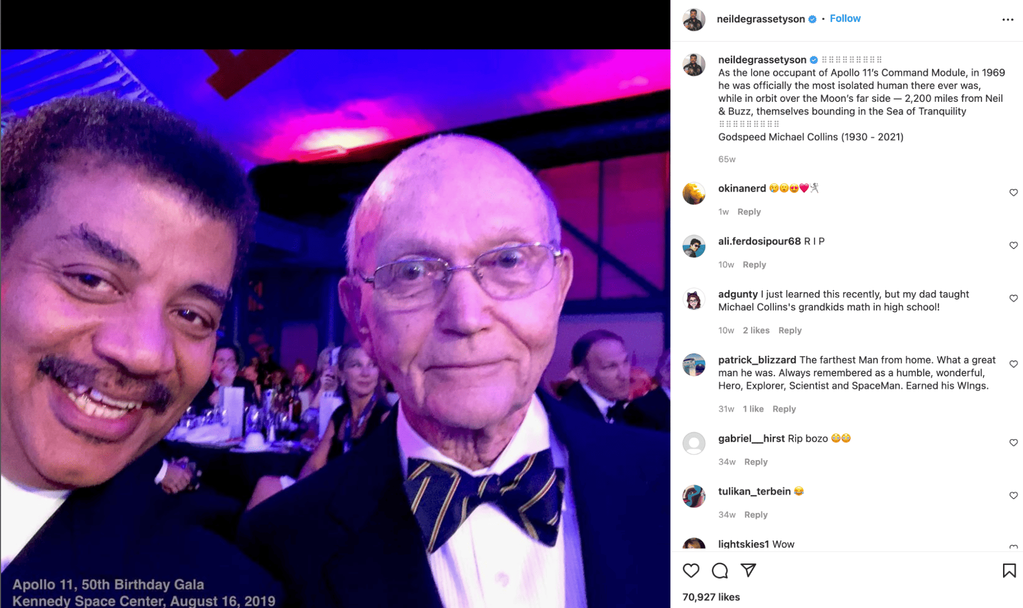 Dr Tyson Scientifique célèbre