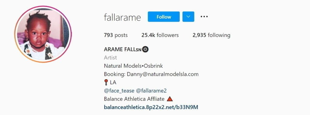 Les 50 modèles Instagram principaux ci-dessous