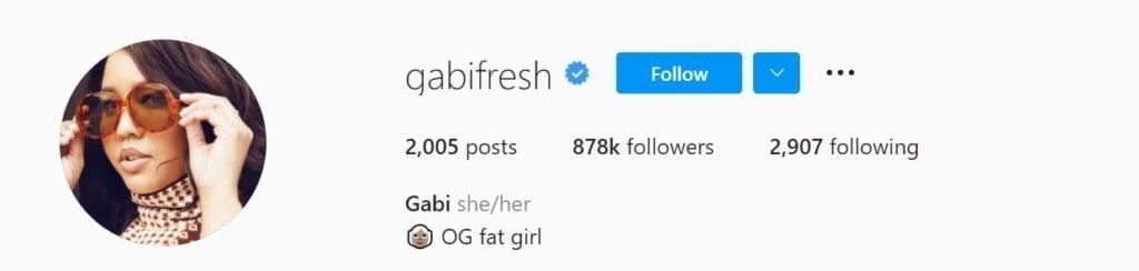 Les 50 modèles Instagram principaux ci-dessous