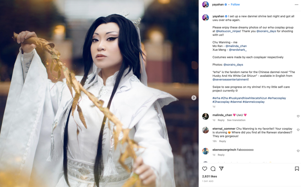 Costumier chinois