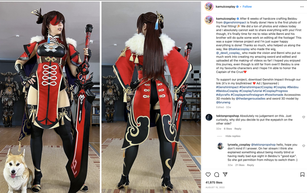 Cosplayer allemand