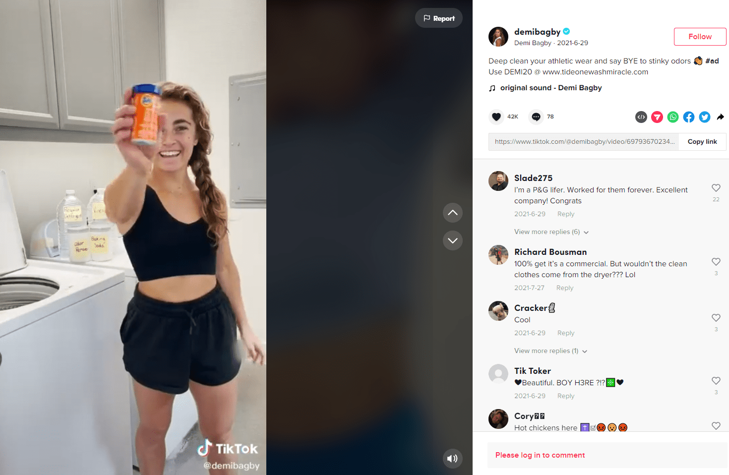 Demi Dagby Tiktok Influenceur
