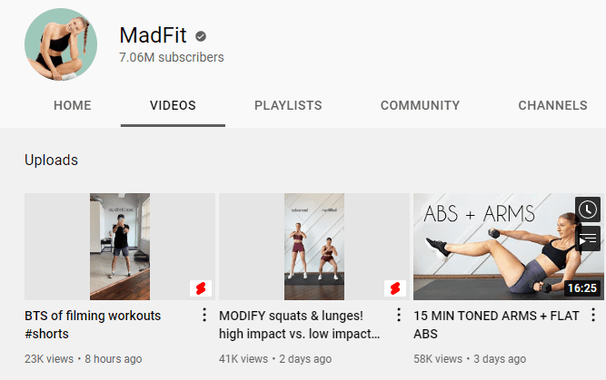 Maddie Lymburner Fitness Instructeur