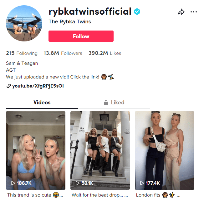 Influenceur jumeau Rybka
