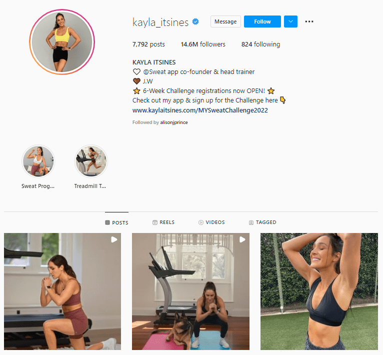 Kayla Ithines Fitness Populaire