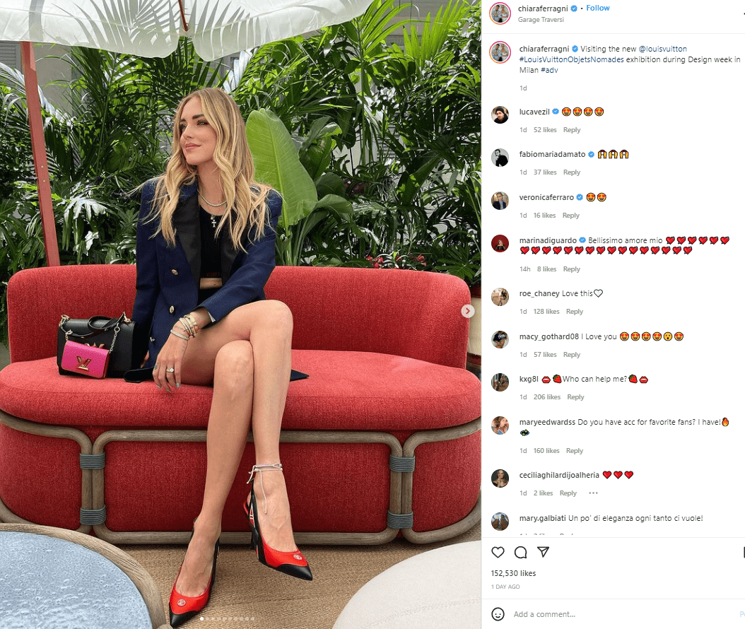 Chiara Ferragni Blogger de la mode