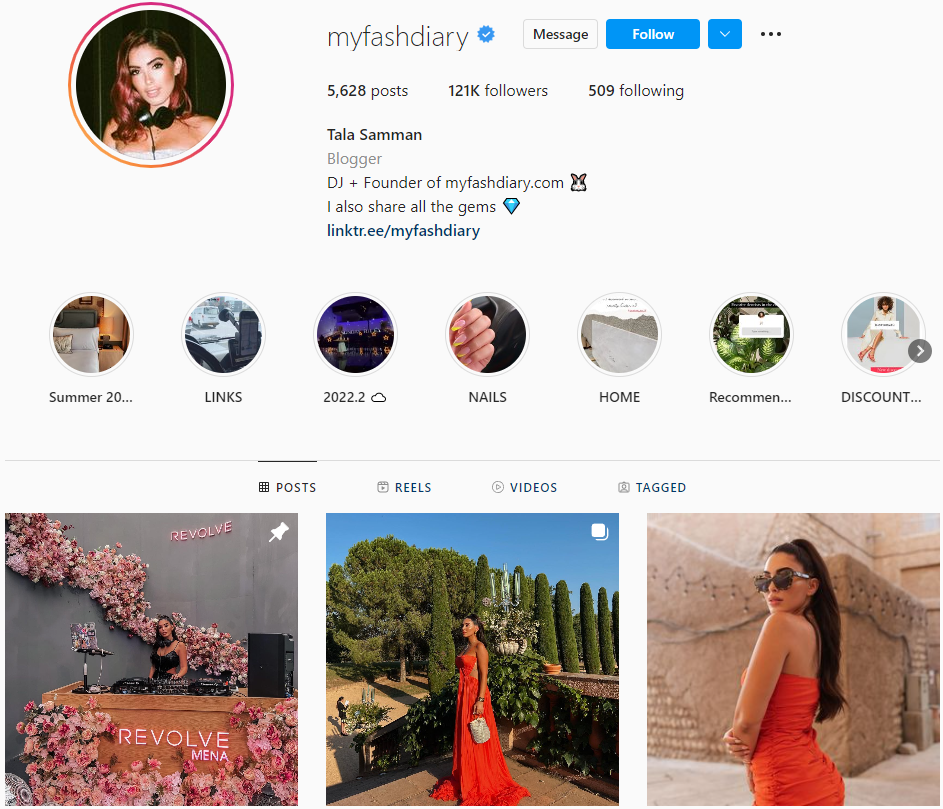 Tala Samman Blogger de la mode