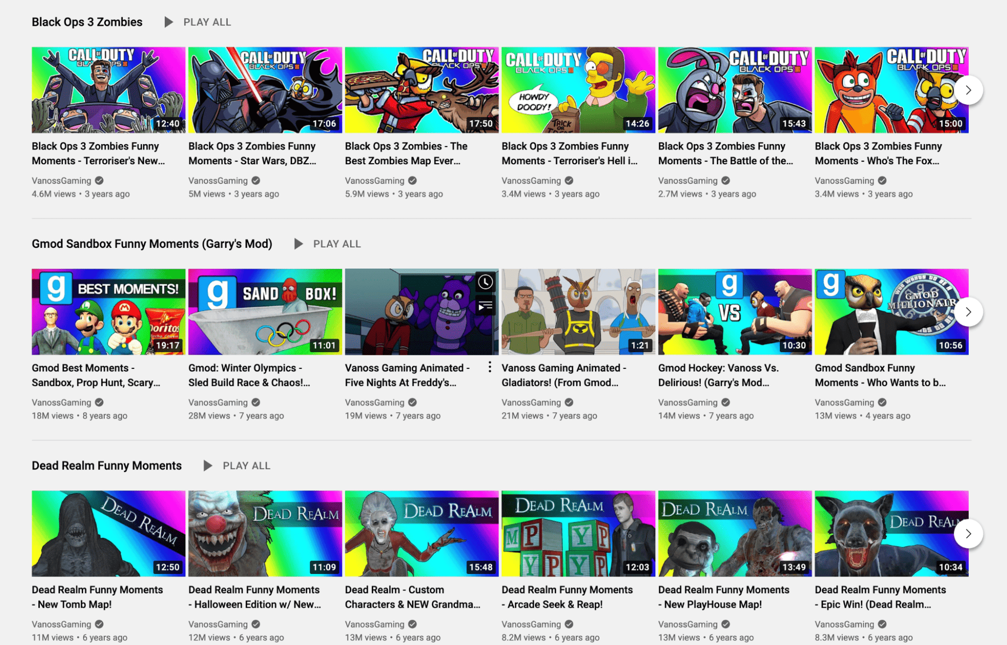 Vanosgaming