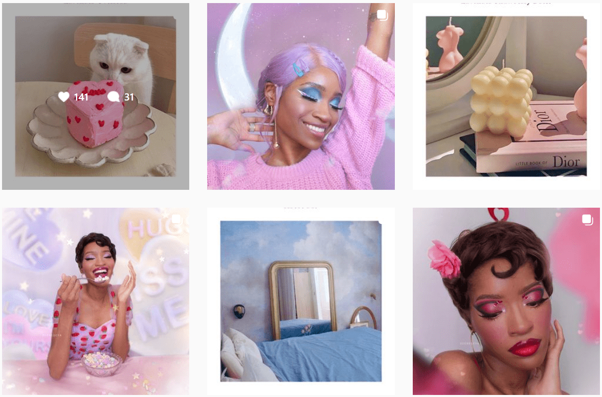 25 micro-influent de beauté Instagram Suivant maintenant! Liste des grippeurs de beauté d'Instagram Dedeneseya_