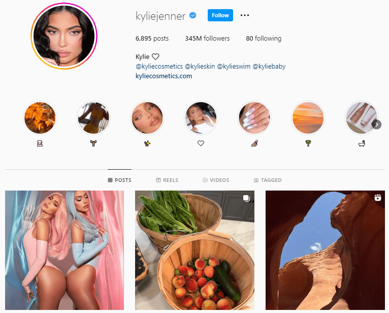 Kylie Jenner Influenceur Buading a payé