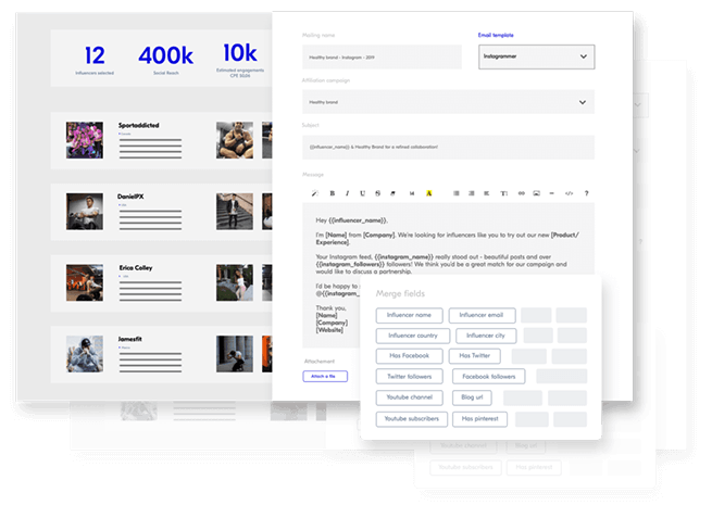 Comment aborder les influenceurs sur la promotion de votre marque Courriel de divulgation des influenceurs