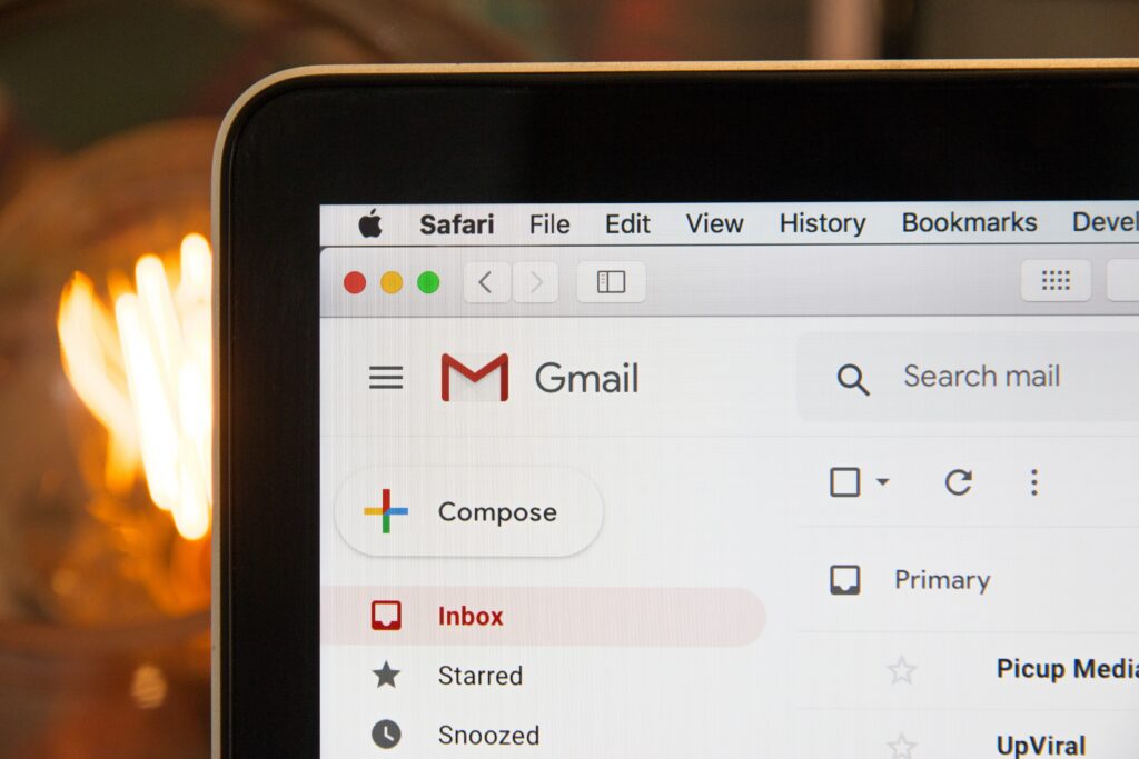 Image d'un dossier gmail 