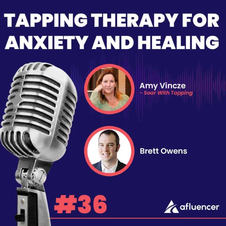 Épisode n ° 36 du podcast - Thérapie touchante pour l'anxiété et la guérison | Amy Vincze - Sound avec tapotement