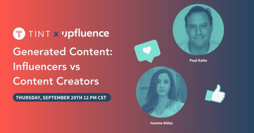 L’édition de septembre: Influencer Marketing News and Trends Webinaire de mise en œuvre de teinte x